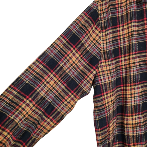 NWT Eddie Bauer Shirt Mens Flannel Button Up Plaid Long Sleeve, Sz XL - Picture 3 of 10